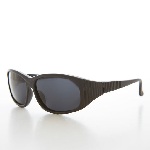 image of sunglasses model SUNGLASS MUSEUM Sporty Wrap Around Vintage Sunglasses - Quincy