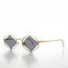 image of sunglasses model SUNGLASS MUSEUM SUNGLASS MUSEUM Geometric Floating Diamond Vintage 90s Sunglass - Rashid