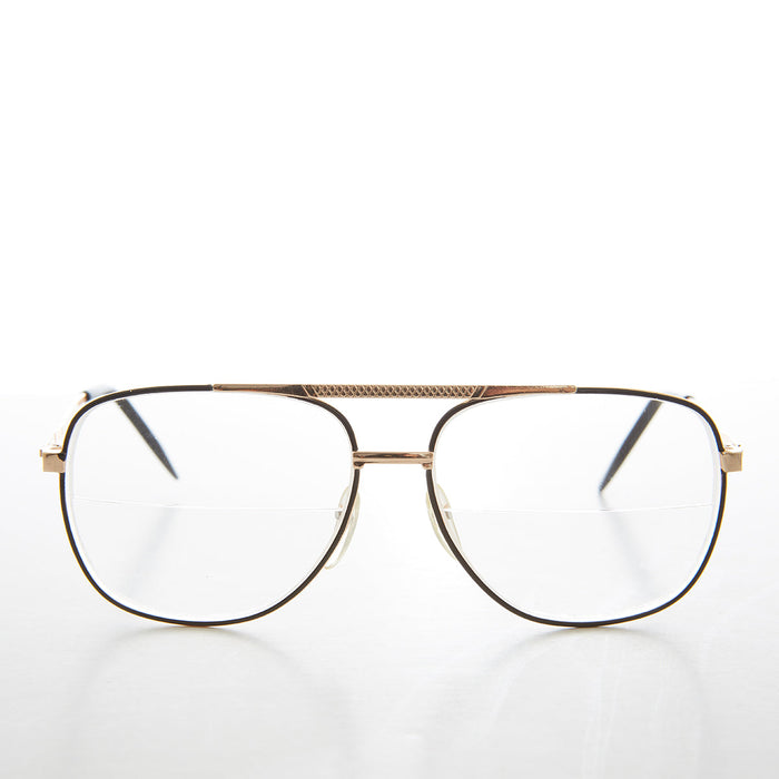 SUNGLASS MUSEUM Bifocal Aviator Reading Glasses - Reed
