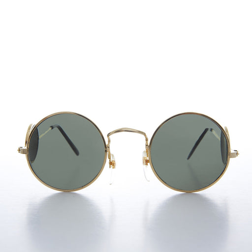 image of sunglasses model SUNGLASS MUSEUM Round Side Lens Sunglass - Ricky