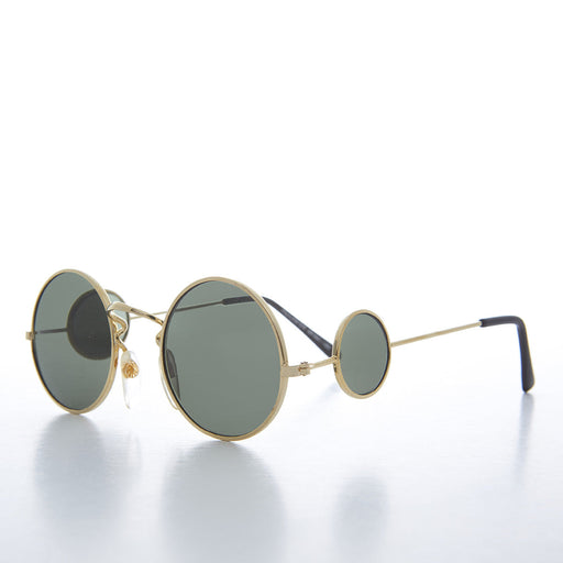 image of sunglasses model SUNGLASS MUSEUM Round Side Lens Sunglass - Ricky