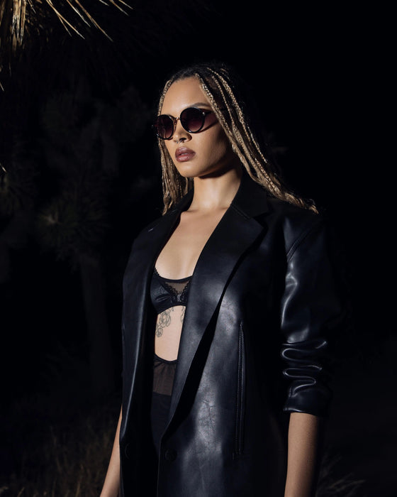 SAINT OWEN Sunglasses RIVER Black | Gold