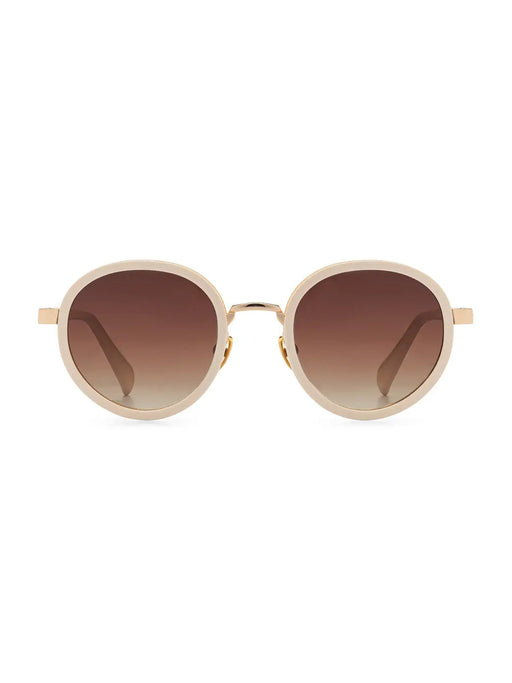image of sunglasses model SAINT OWEN SAINT OWEN Sunglasses RIVER Ivory | Gold
