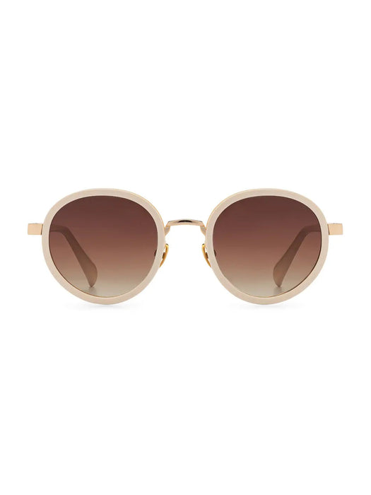 image of sunglasses model SAINT OWEN SAINT OWEN Sunglasses RIVER Ivory | Gold