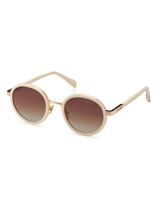 image of sunglasses model SAINT OWEN SAINT OWEN Sunglasses RIVER Ivory | Gold