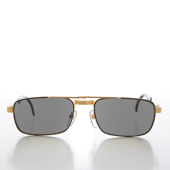 90s Rectangular Aviator Optical Frame - River