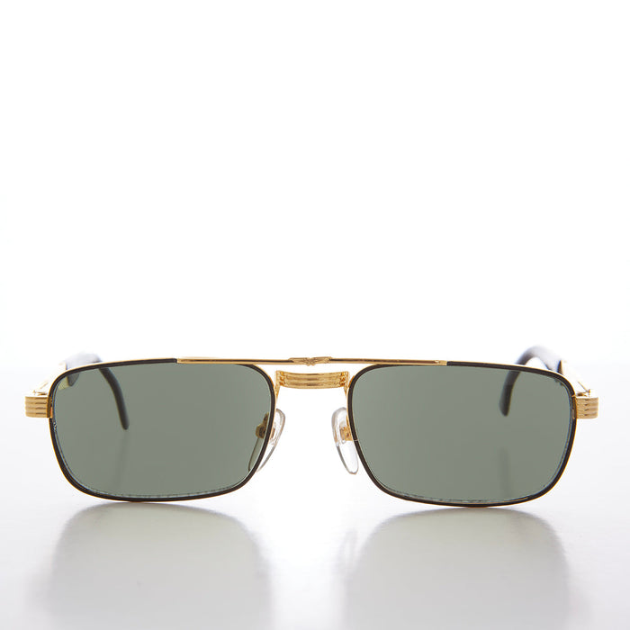 90s Rectangular Aviator Optical Frame - River