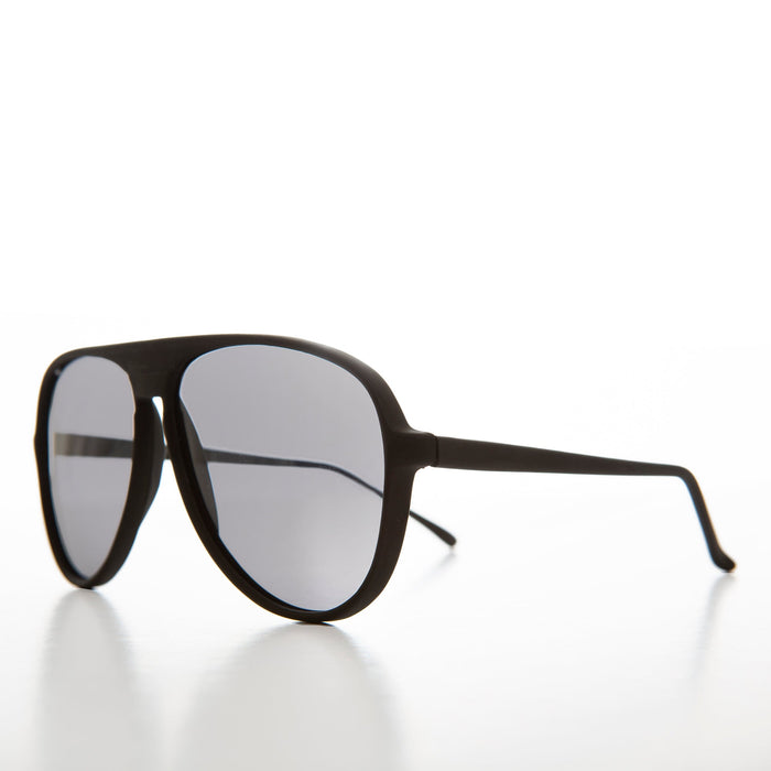 image of sunglasses model SUNGLASS MUSEUM Retro Aviator Polarized Sunglasses - Roo