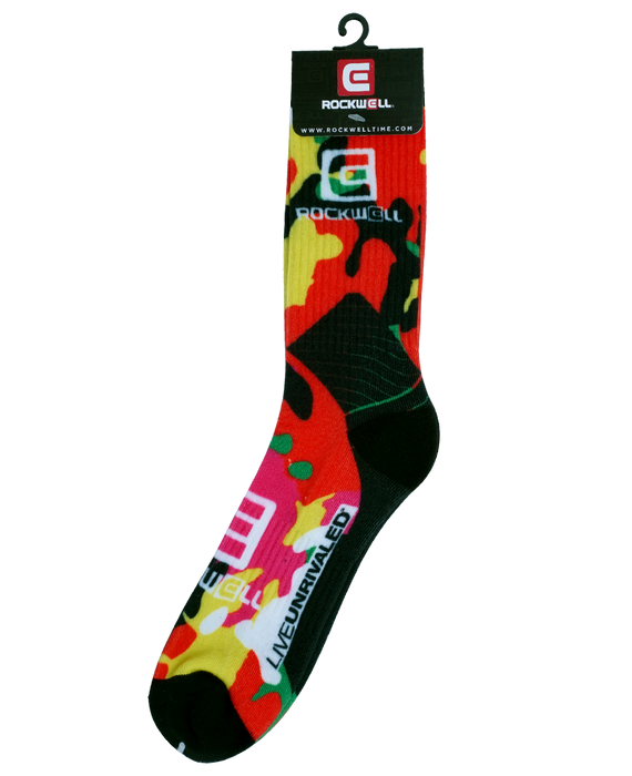 Red Camo Socks