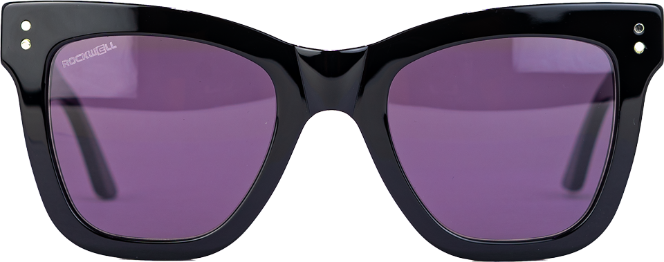 image of sunglasses model Rockwell Time Riviera (Black/Black)