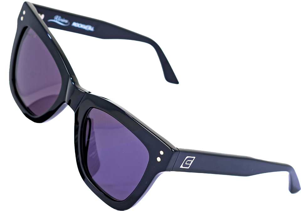 image of sunglasses model Rockwell Time Riviera (Black/Black)