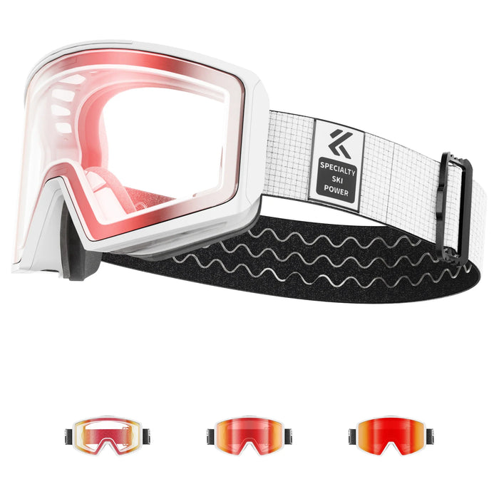 Conquer the Cold Photochromic Ski Goggles