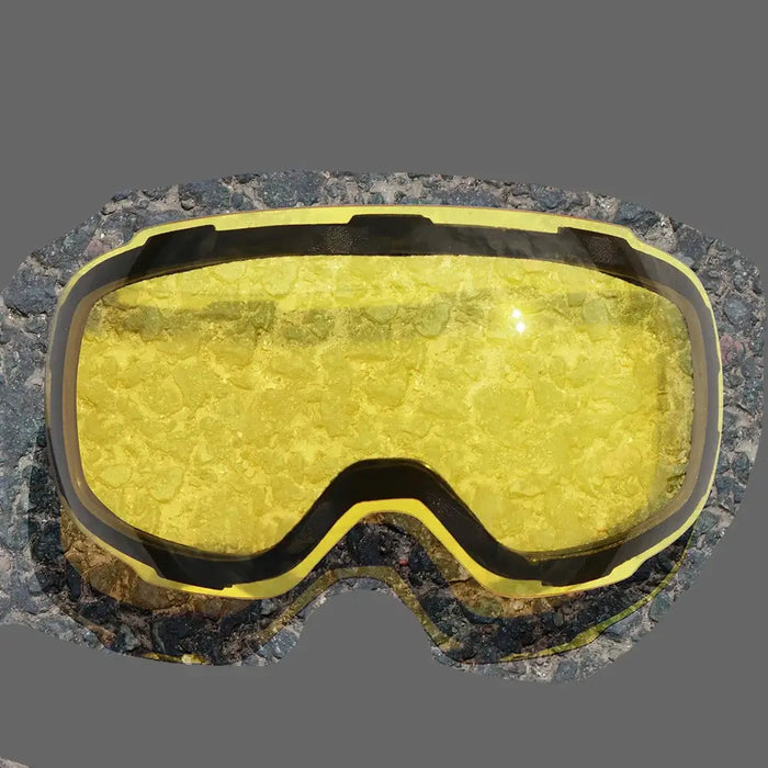 Clear Vision on the Slopes  Double Layer Ski Goggles