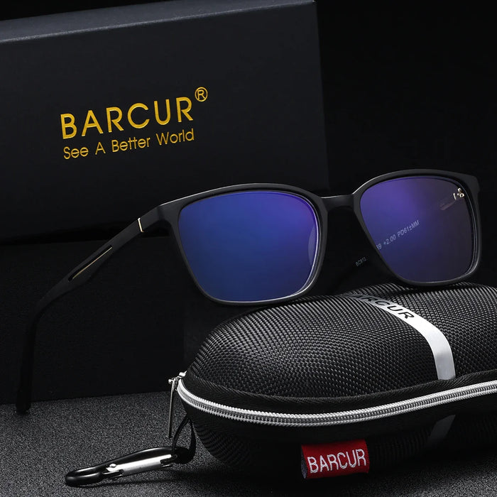 BARCUR Reading Glasses Anti-Fatigue Lightweight