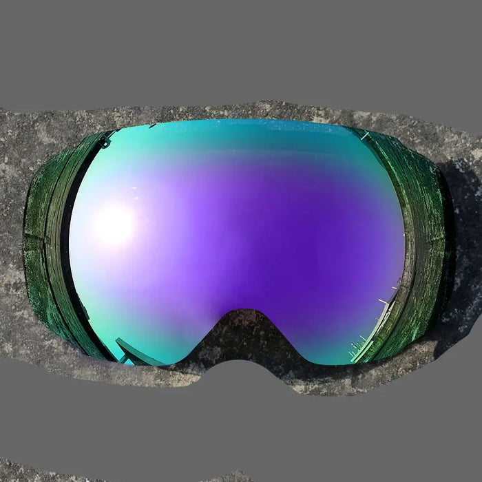Clear Vision on the Slopes  Double Layer Ski Goggles