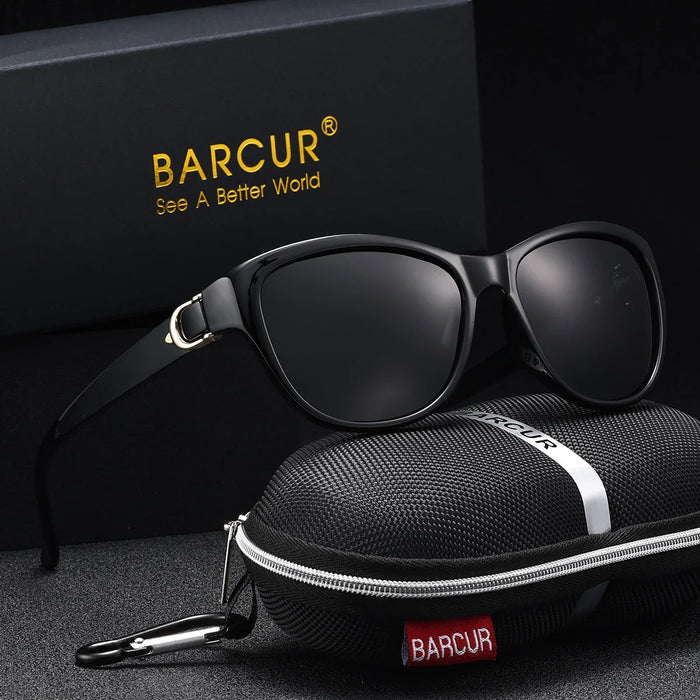 BARCUR Polarized Elliptical Gradient Eyewear