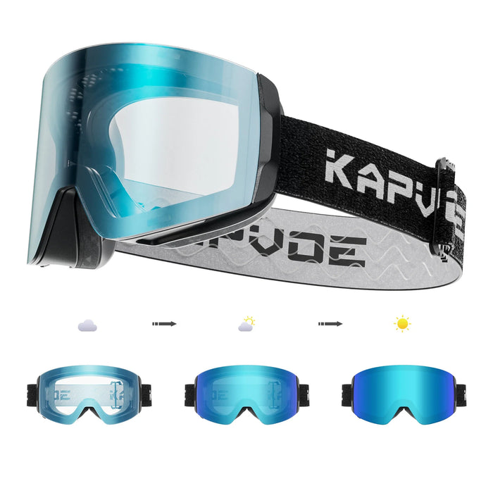 Ultimate Protection  Magnetic Ski Goggles with OTG