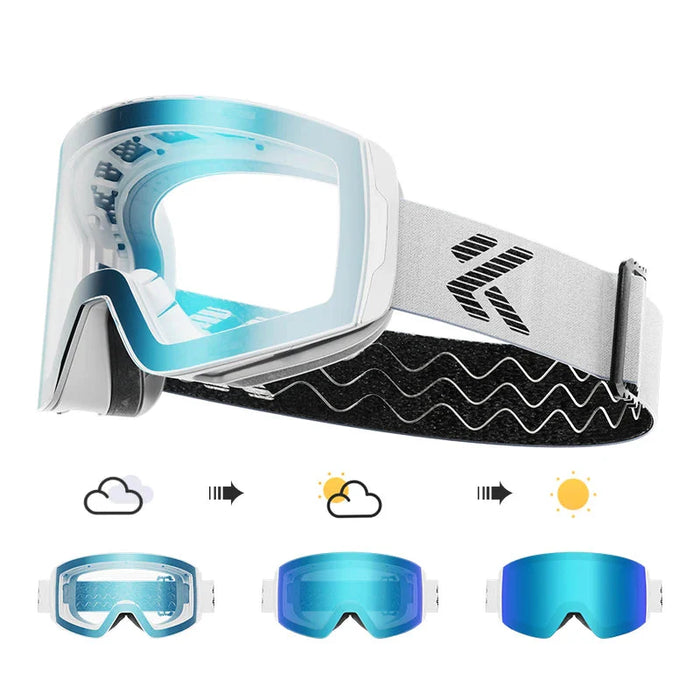 Conquer the Cold Photochromic Ski Goggles