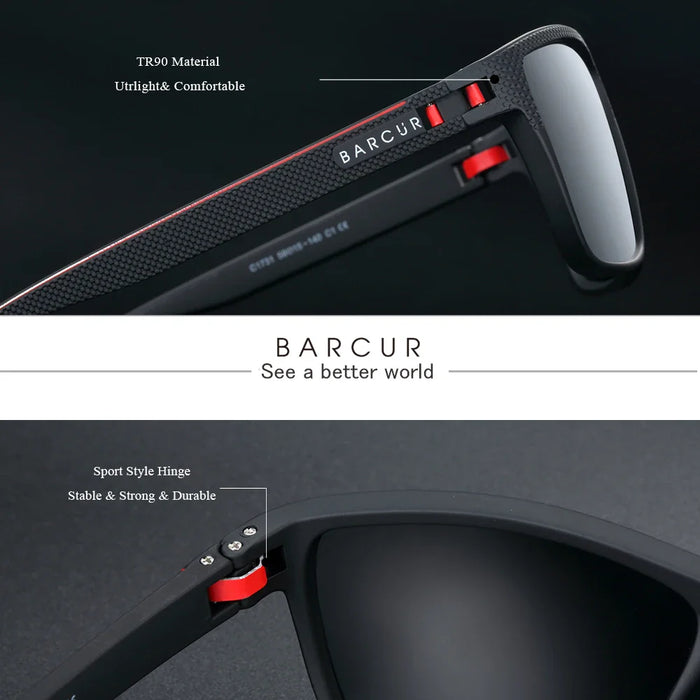 BARCUR Sports Polarized Sunglasses