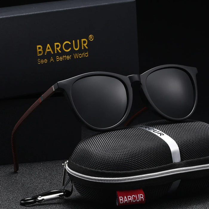 BARCUR Polarized Cat Eye Sunglasses for Women