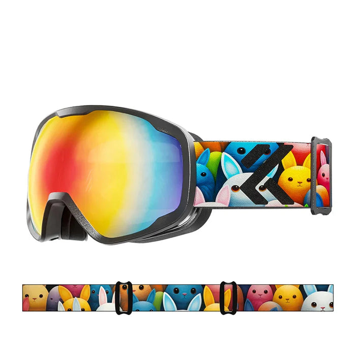 Clear Vision on the Slopes  Kapvoe Kids Ski Goggles