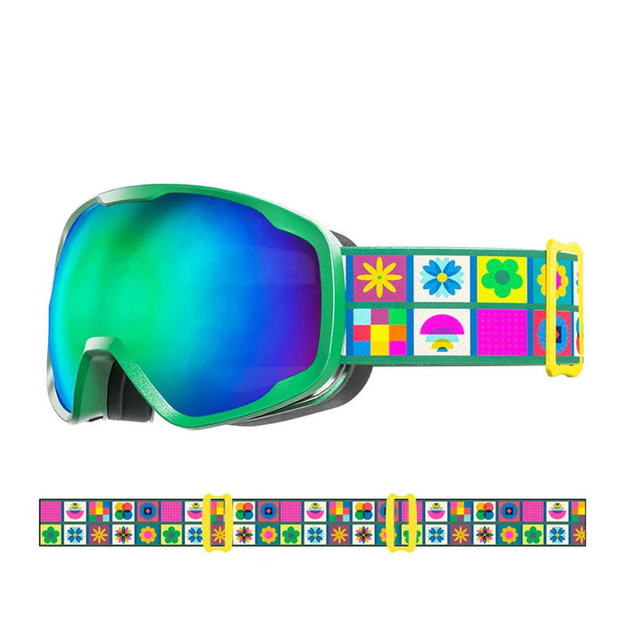 Clear Vision on the Slopes  Kapvoe Kids Ski Goggles