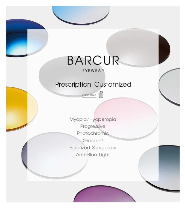 BARCUR Polarized Sunglasses Comfortable Frame