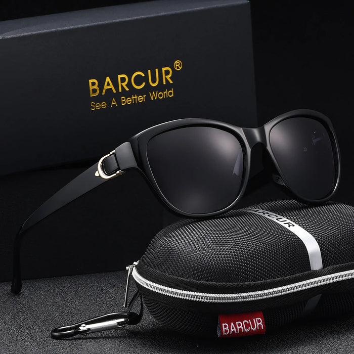 BARCUR Polarized Elliptical Gradient Eyewear