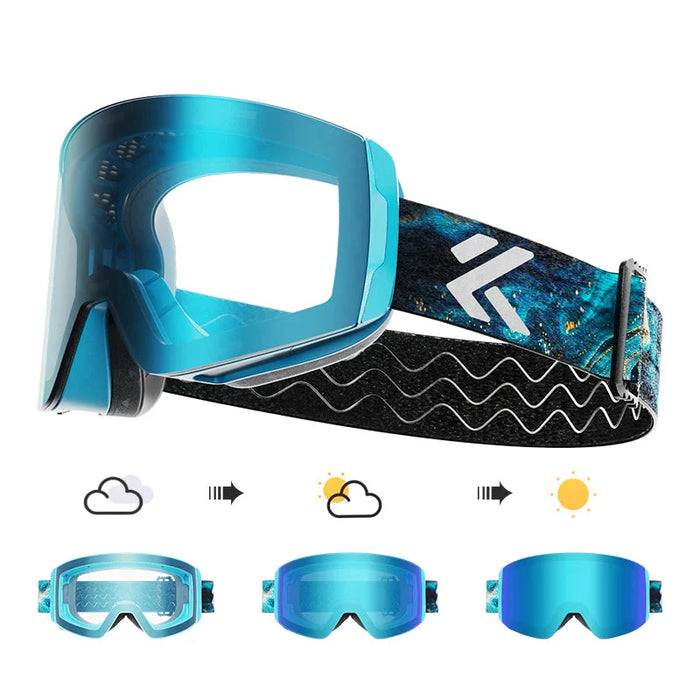 Conquer the Cold Photochromic Ski Goggles