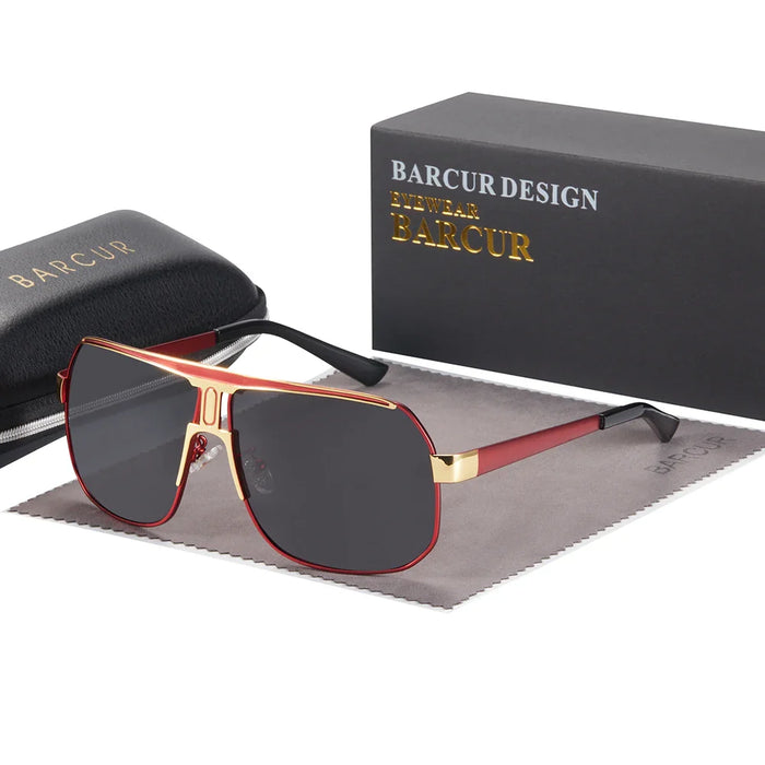 BARCUR Polarized Sunglasses Comfortable Frame