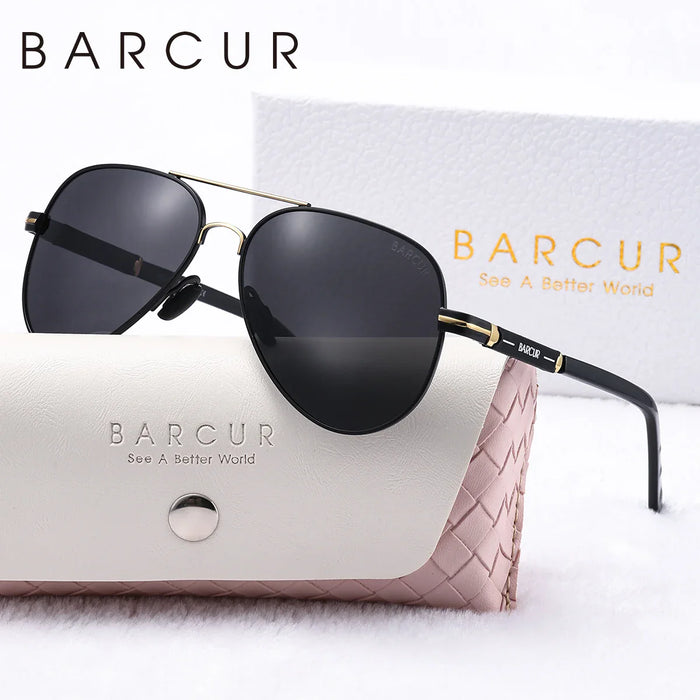 BARCUR Oversize Polarized Sunglasses