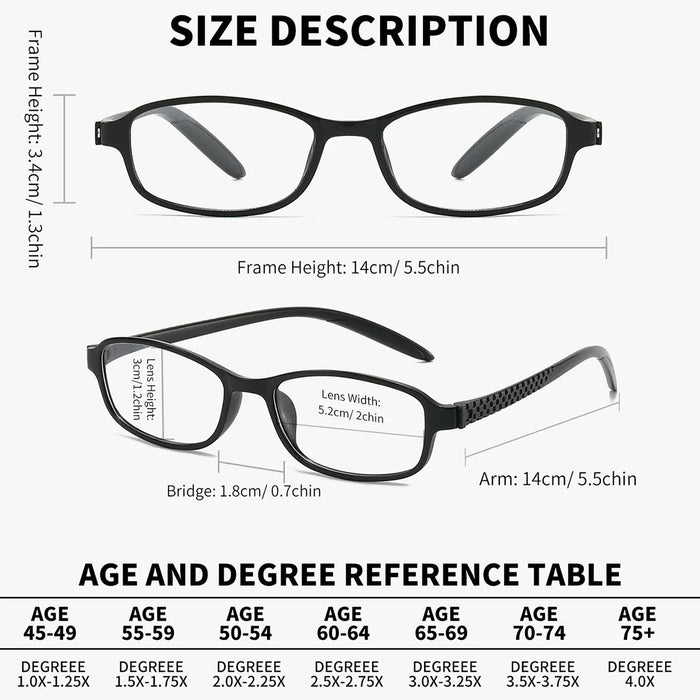 BARCUR Original Classic Presbyopia Glasses