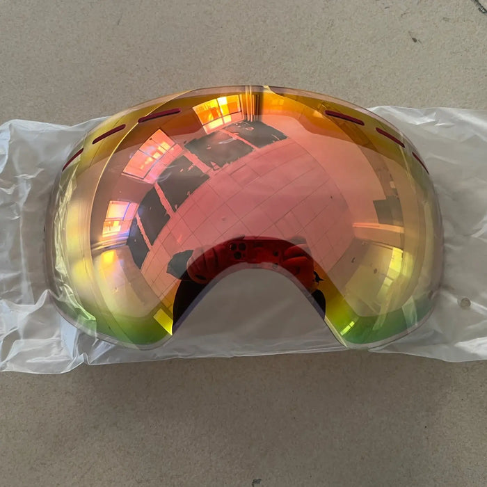 Clear Vision on the Slopes  Double Layer Ski Goggles
