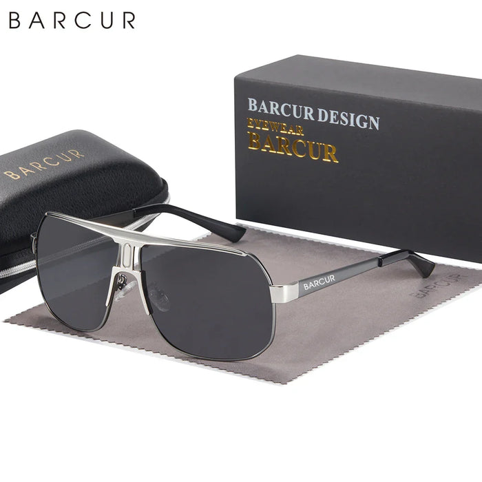 BARCUR Polarized Sunglasses Comfortable Frame