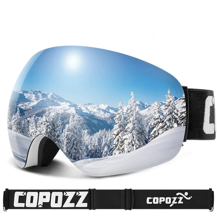 Enhanced Night Vision Frameless Ski Goggles