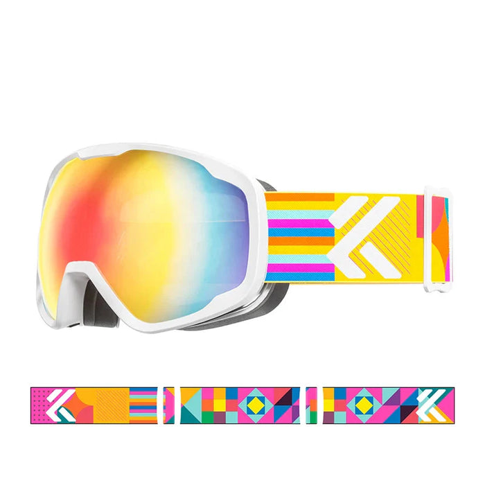 Clear Vision on the Slopes  Kapvoe Kids Ski Goggles