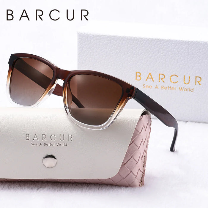 BARCUR Fashion Energetic Polarized Sunglasses for Women