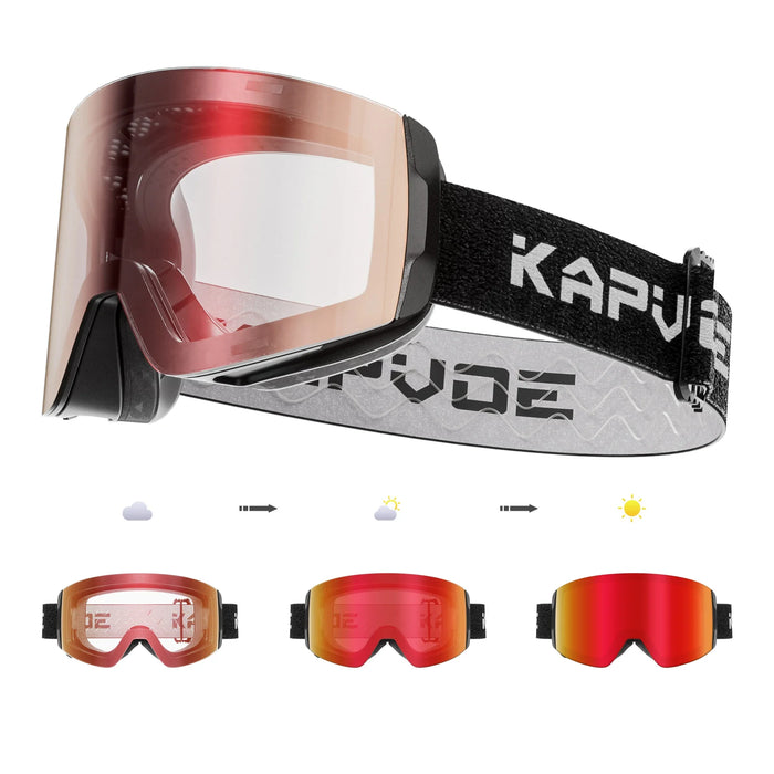 Ultimate Protection  Magnetic Ski Goggles with OTG