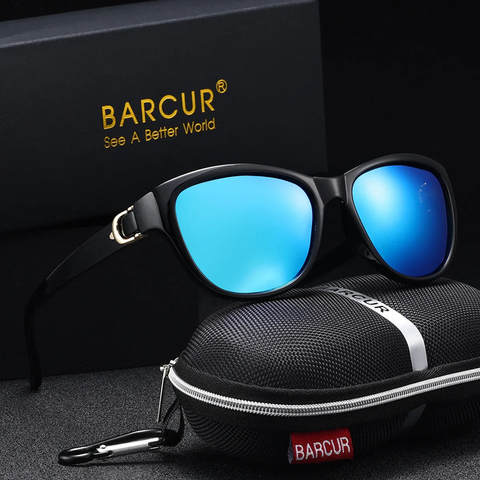 BARCUR Polarized Elliptical Gradient Eyewear