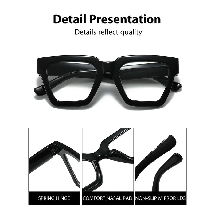 BARCUR Retro Fashionable Unique Leopard Pattern Reading Glasses