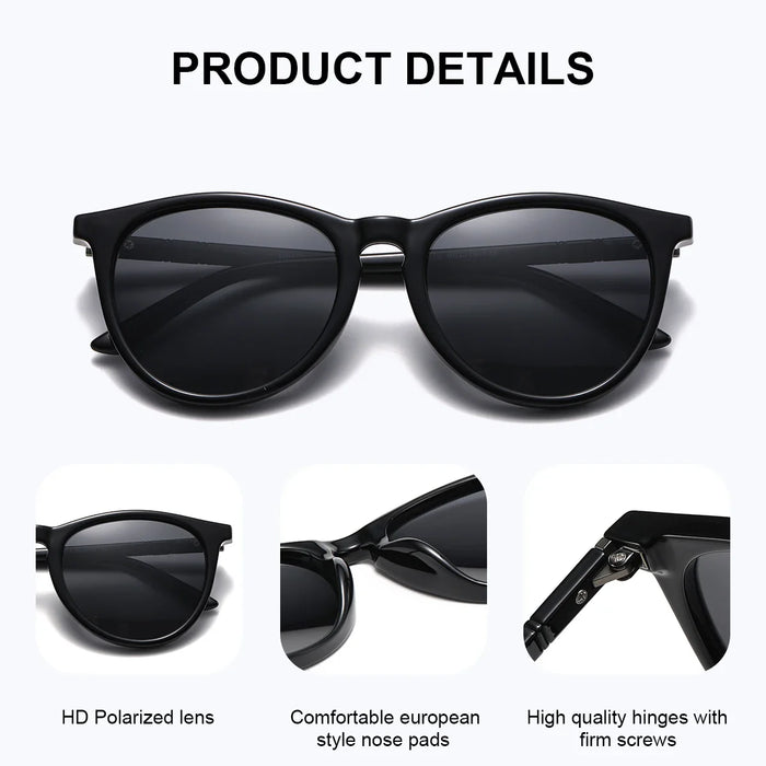 BARCUR Polarized Cat Eye Sunglasses for Women