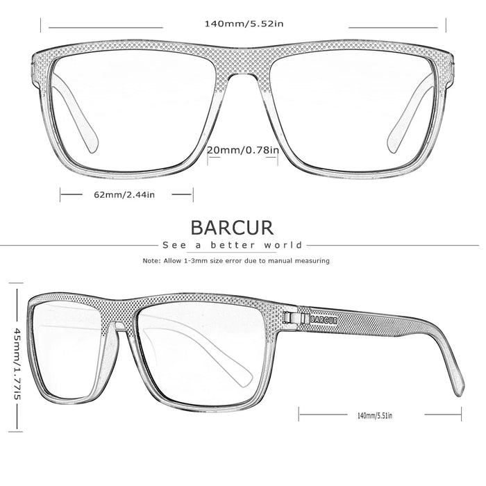 BARCUR Sports Polarized Sunglasses