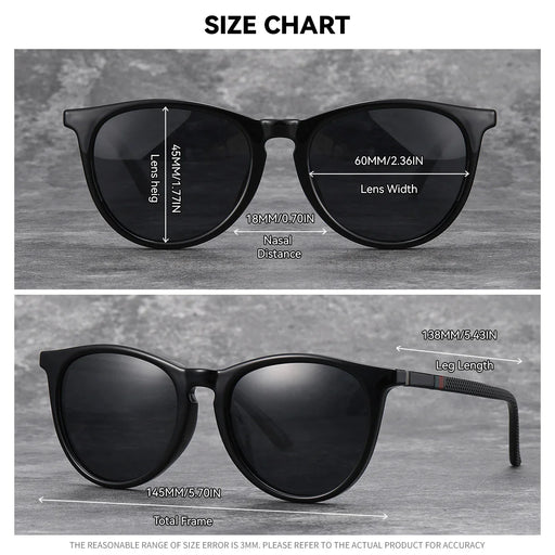 BARCUR Polarized Cat Eye Sunglasses for Women - Product image