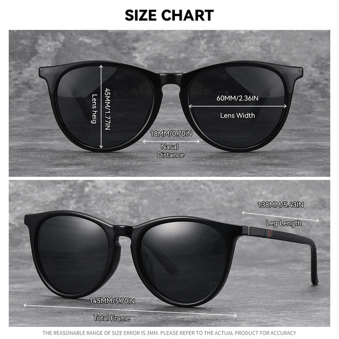 BARCUR Polarized Cat Eye Sunglasses for Women