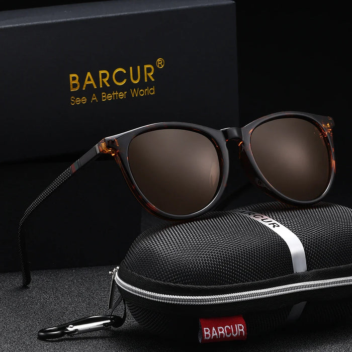 BARCUR Polarized Cat Eye Sunglasses for Women
