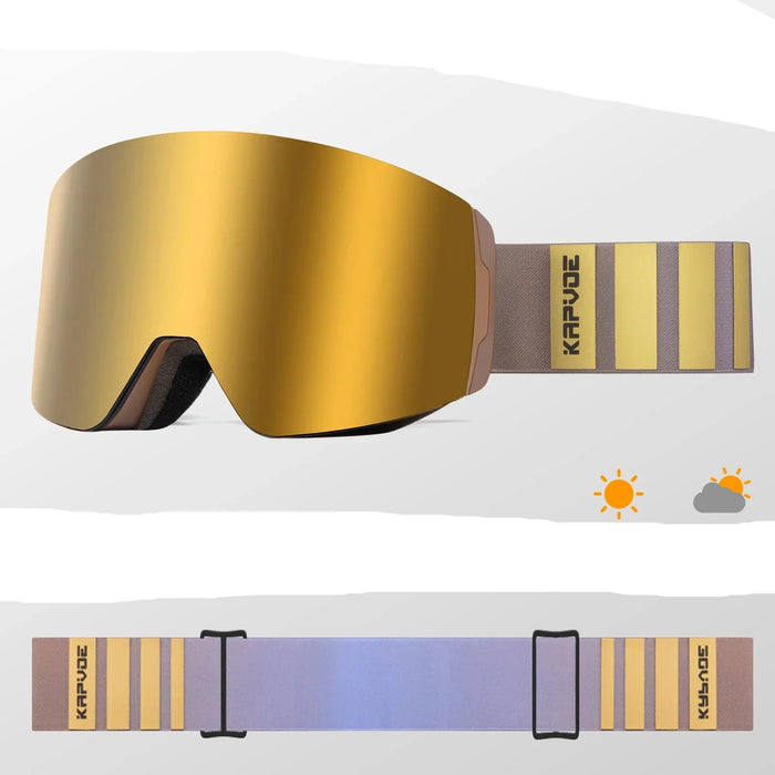 Conquer the Cold Photochromic Ski Goggles