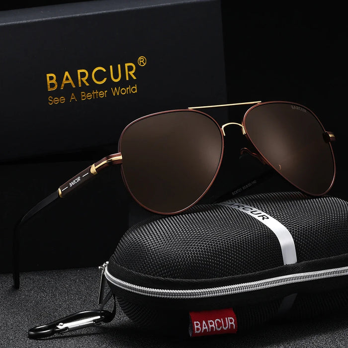 BARCUR Sunglasses Retro Chic