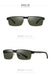 BARCUR Sunglasses Men’s Original Rectangle - Product image