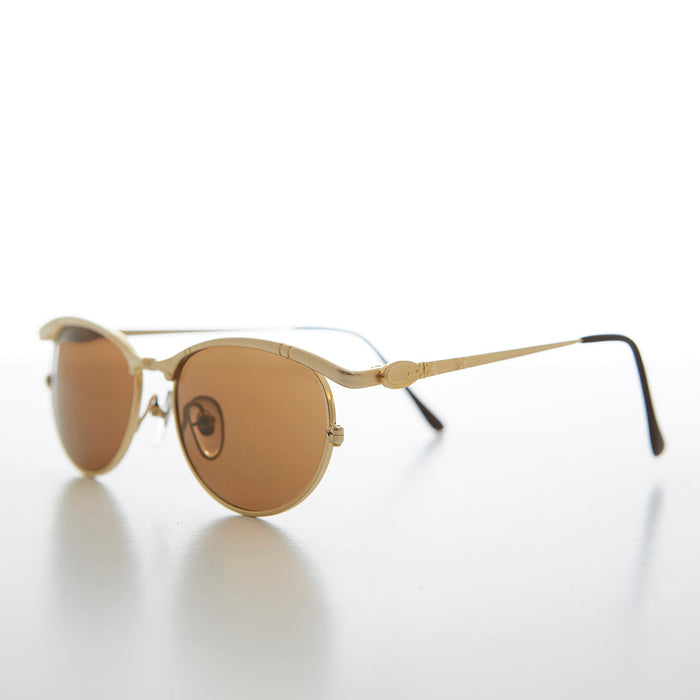 SUNGLASS MUSEUM Delicate Metal Frame Vintage Sunglass - Samson