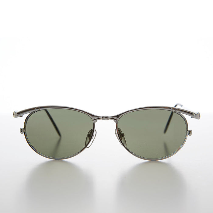SUNGLASS MUSEUM Delicate Metal Frame Vintage Sunglass - Samson